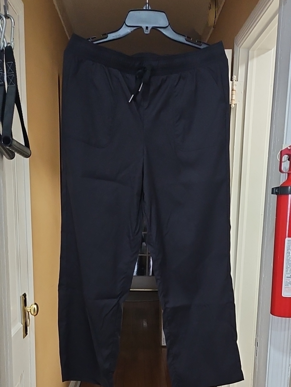 RBX Black Women's Drawstring Wide Leg Pants